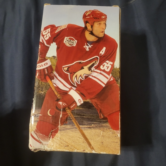 Vintage Ed Jovanovski NHL Hockey Phoenix Coyotes Bobble Head Night By P Squared - Picture 5 of 7